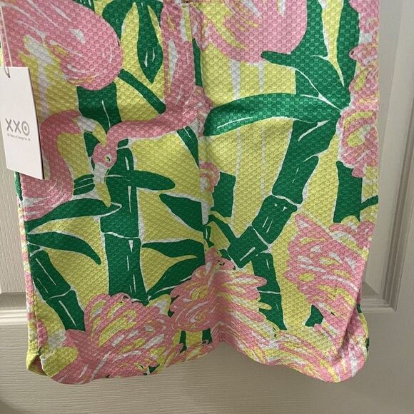 Lilly Pulitzer for Target Flamingo Fan Dance Shift Dress Girls Size S 6-6X NWT - Picture 12 of 13